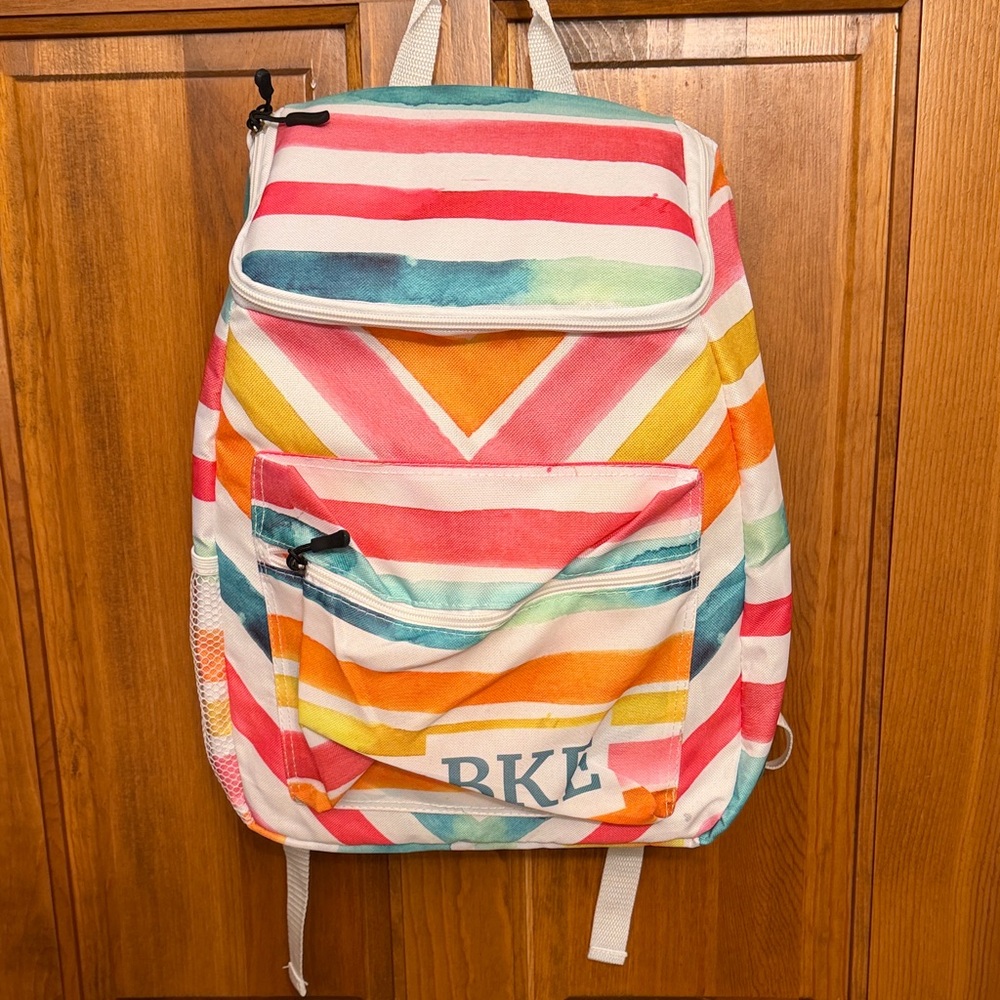 BKE White and Teal insulated Bag